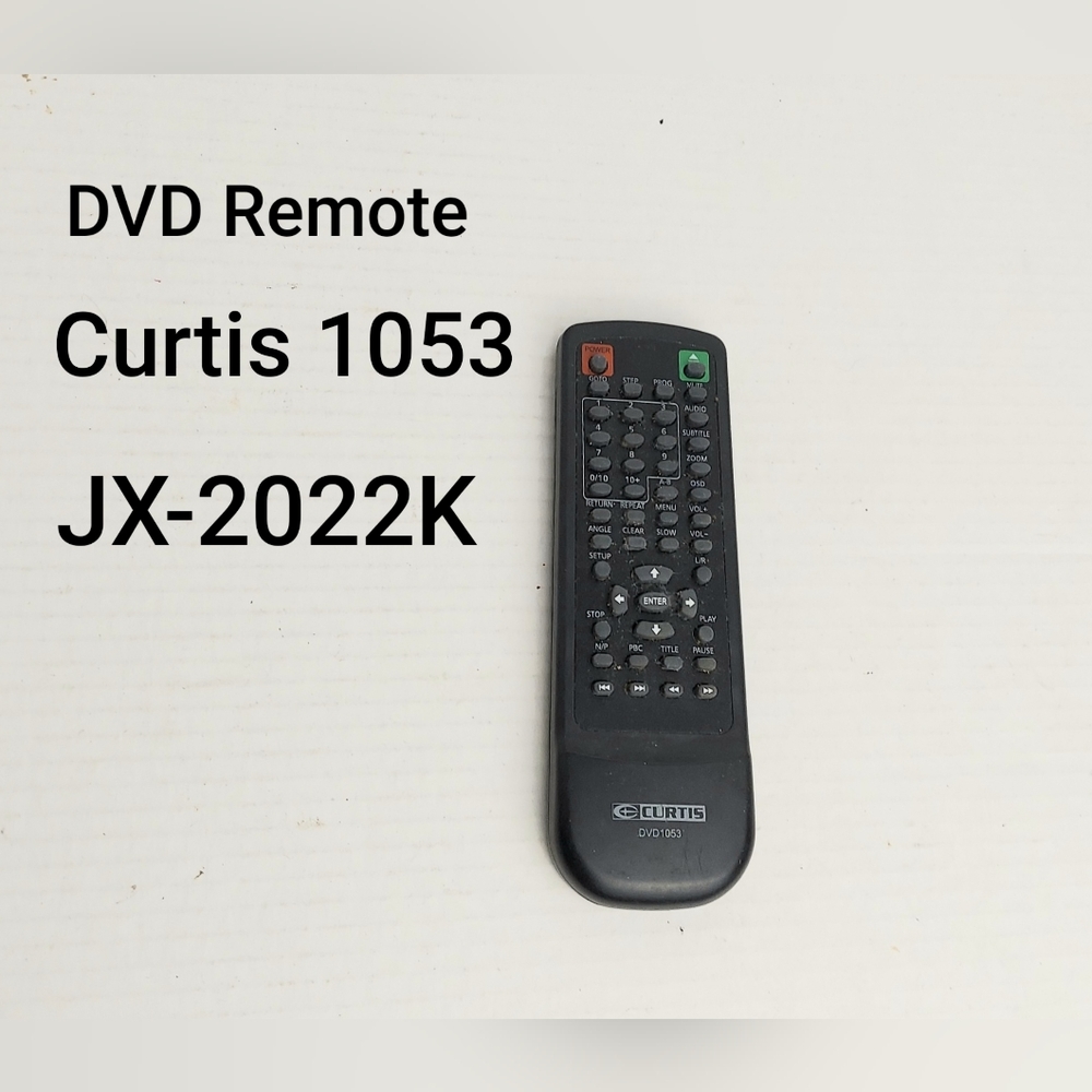 Curtis 1053 JX-2022K DVD Remote